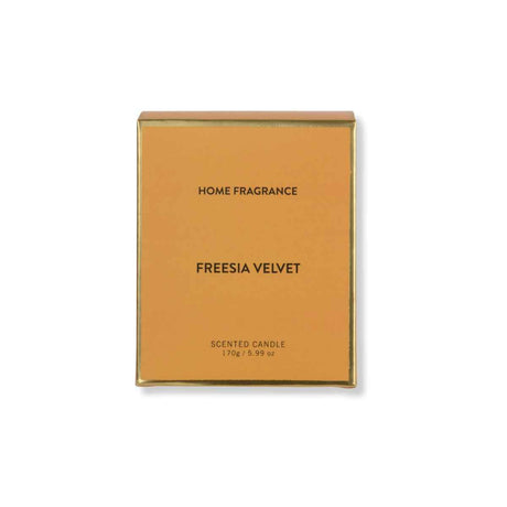 Ароматна свещ в чаша – жълта, Freesia Velvet