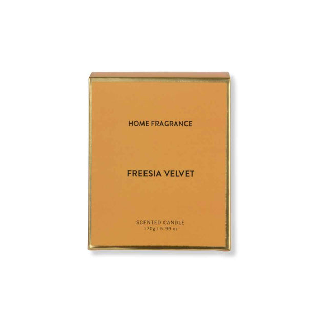 Ароматна свещ в чаша – жълта, Freesia Velvet